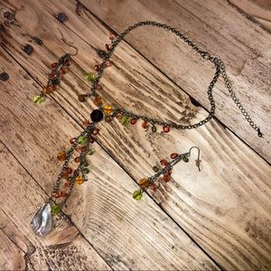 (3/$25) Beaded Necklace and Earrings Set